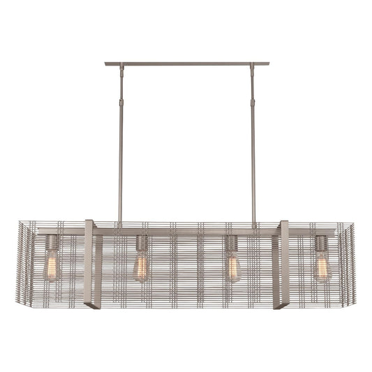 Hammerton Studio Downtown Mesh 44 Inch 4 Light Linear Suspension Light Cp416151