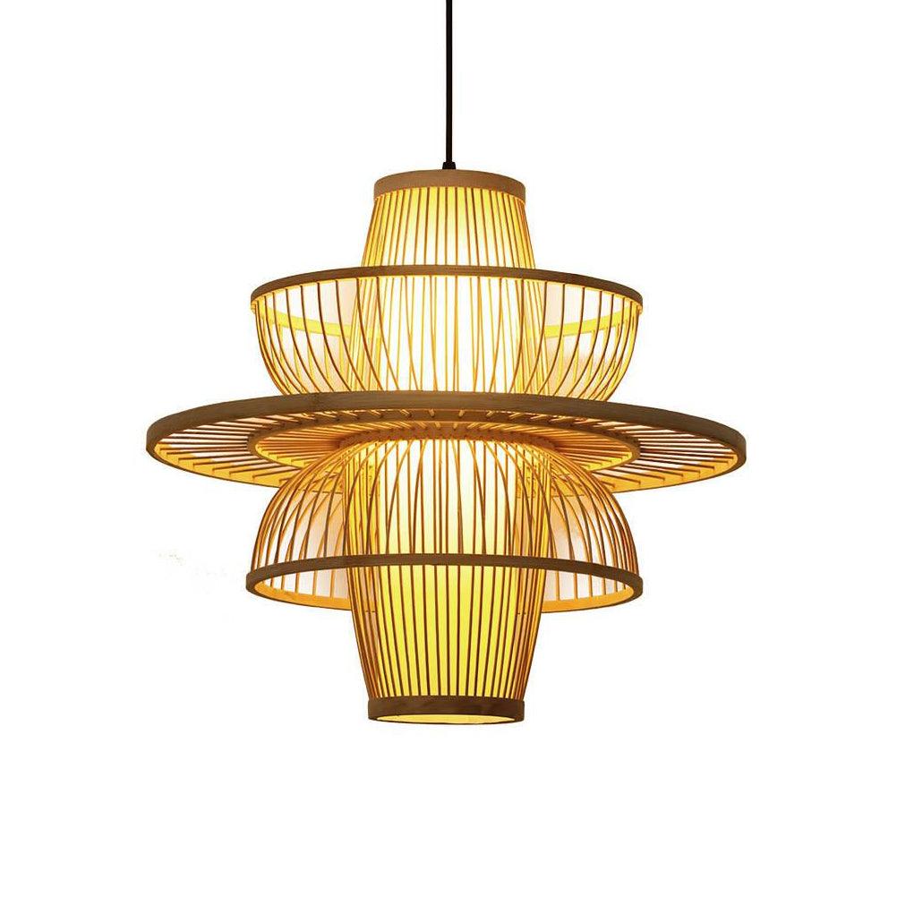 Handmade Sigyn Bamboo Droplight Pendant Lamp