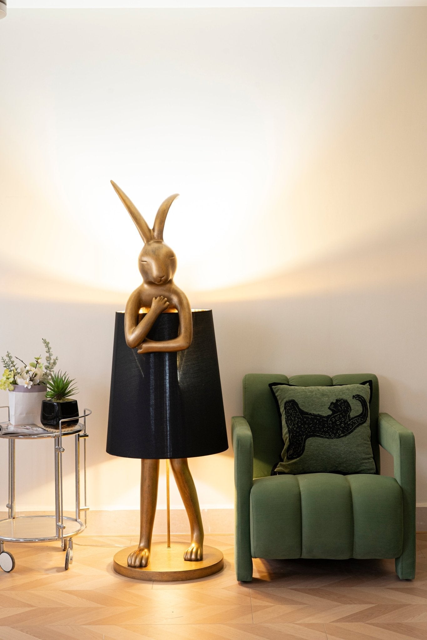 Hare Silhouette Table Lamp