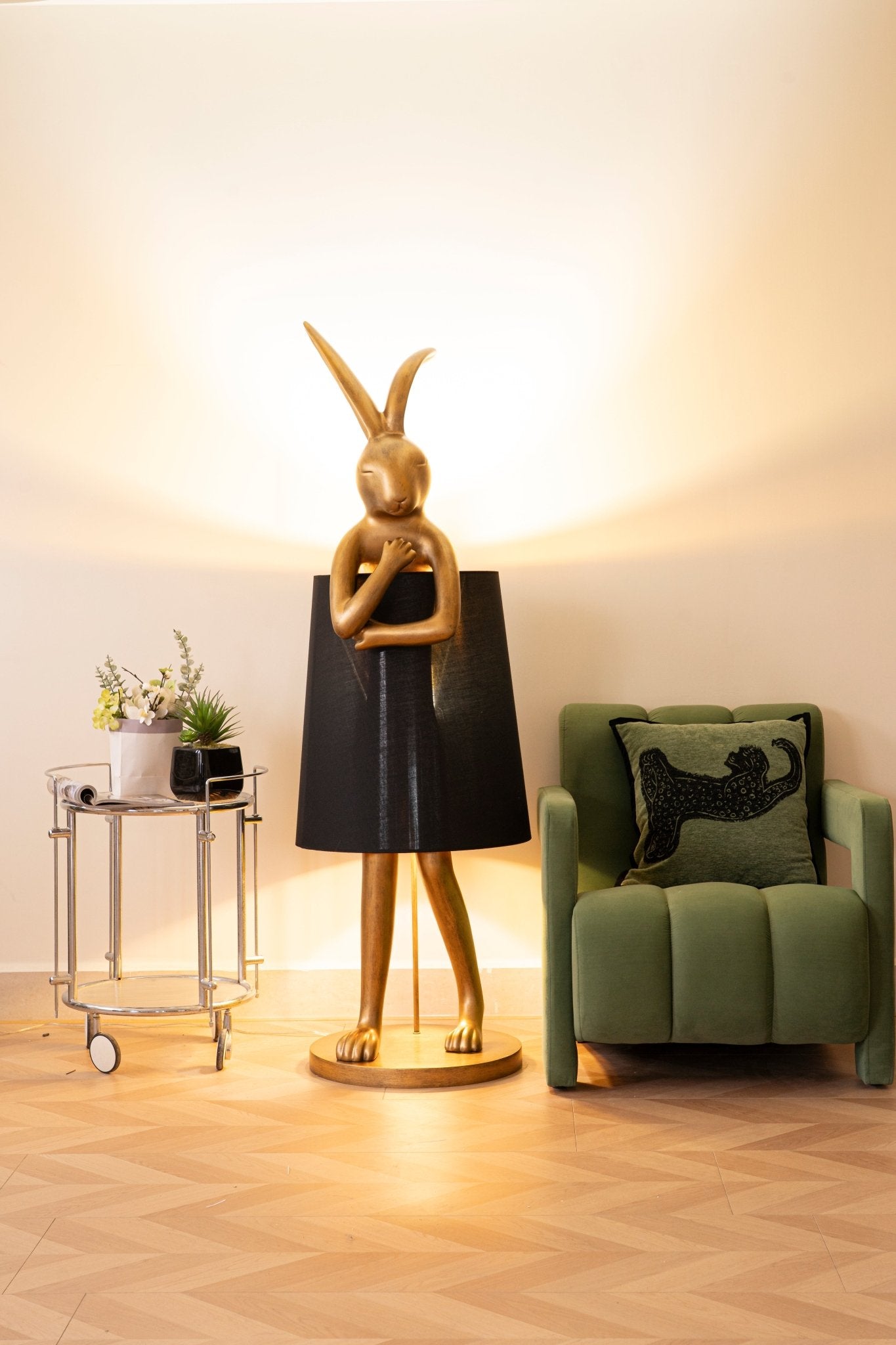 Hare Silhouette Table Lamp