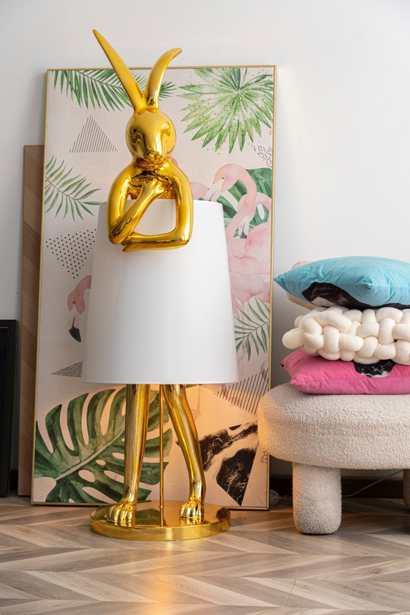 Hare Silhouette Table Lamp