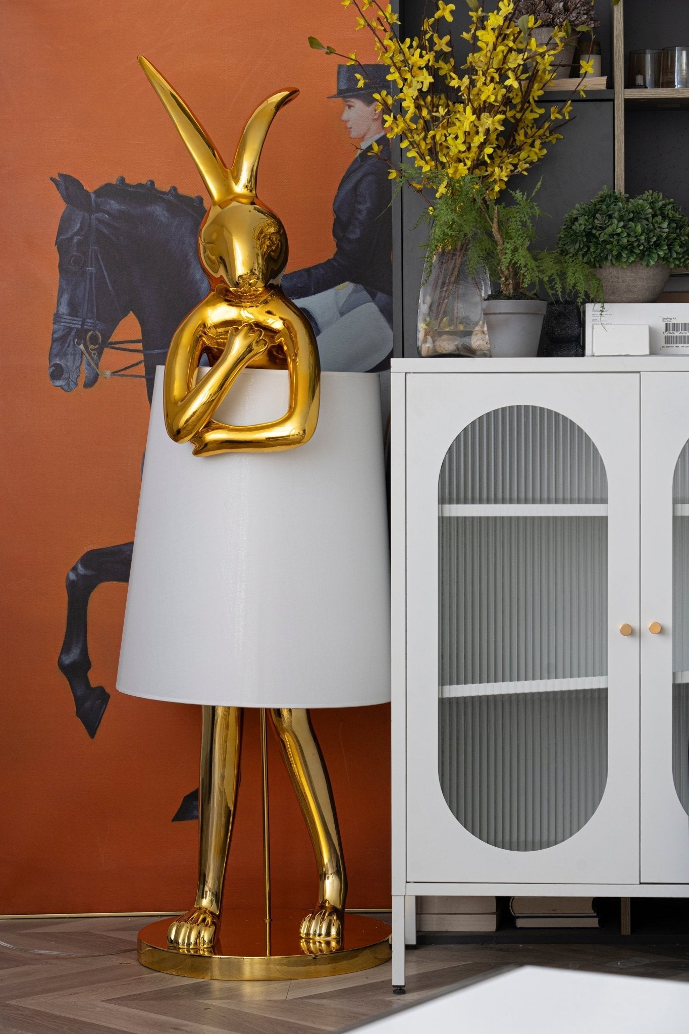 Hare Silhouette Table Lamp