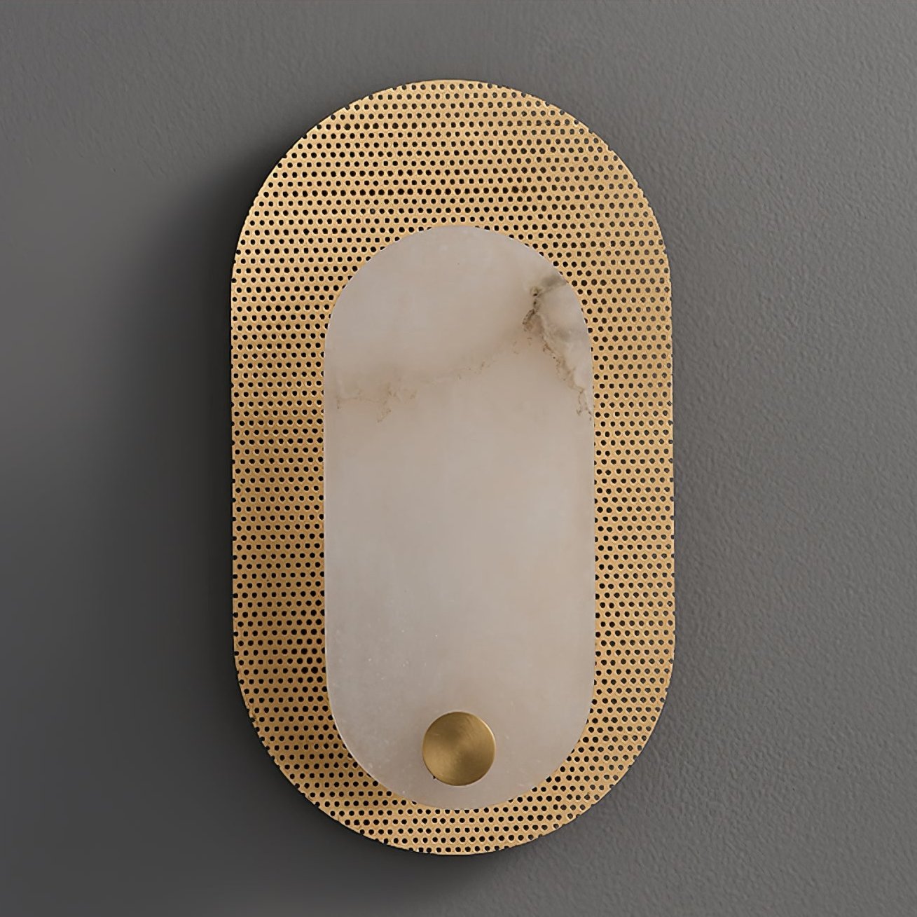 Harlan Alabaster Wall Light