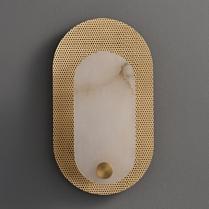 Harlan Alabaster Wall Light