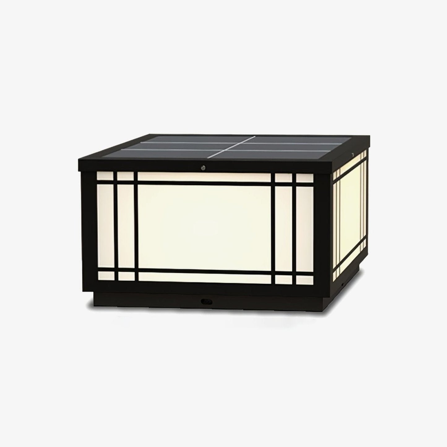 Harrison Solar Cube Garden light Outdoor Lamp