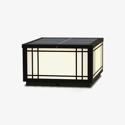 Harrison Solar Cube Garden light Outdoor Lamp
