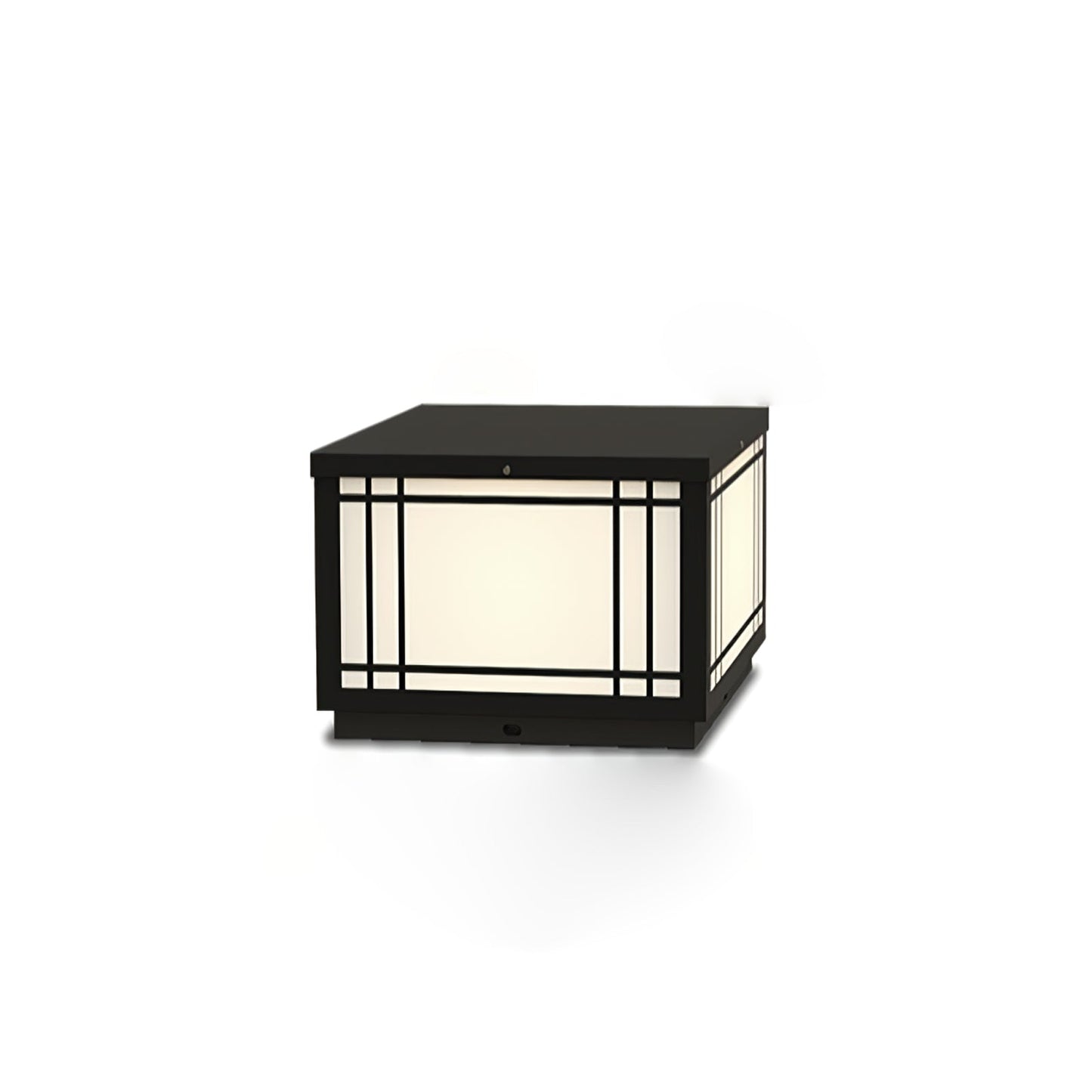 Harrison Solar Cube Garden light Outdoor Lamp