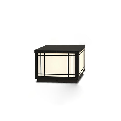 Harrison Solar Cube Garden light Outdoor Lamp