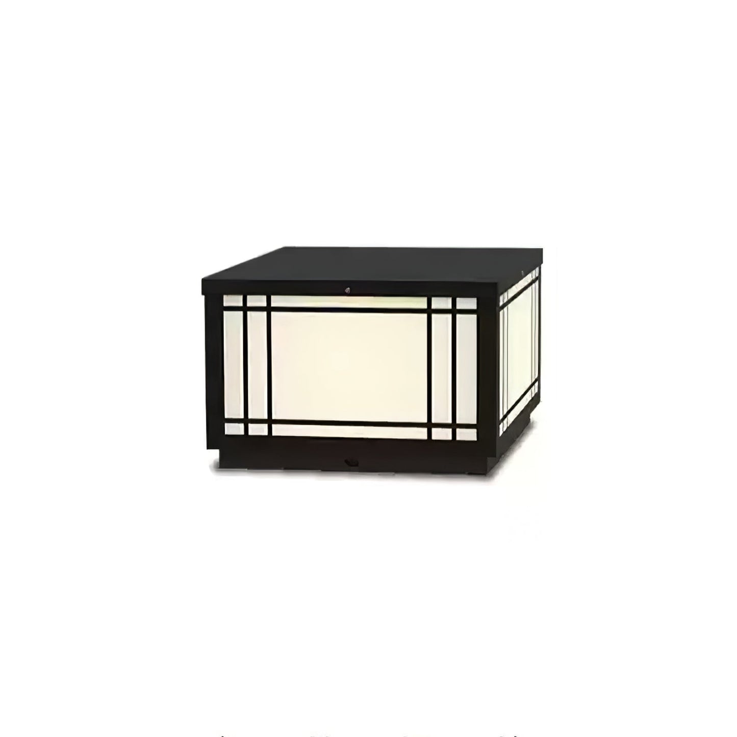 Harrison Solar Cube Garden light Outdoor Lamp