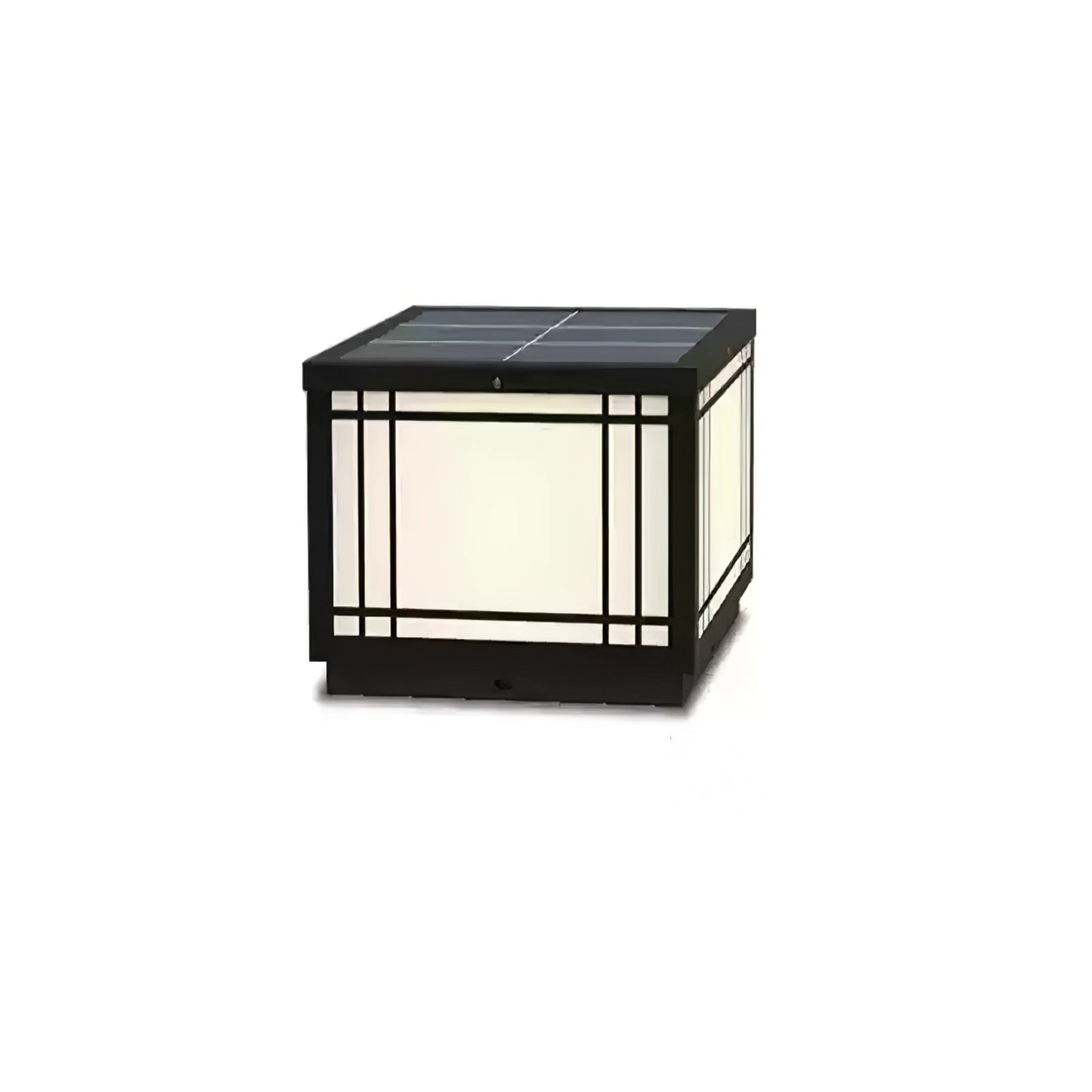 Harrison Solar Cube Garden light Outdoor Lamp
