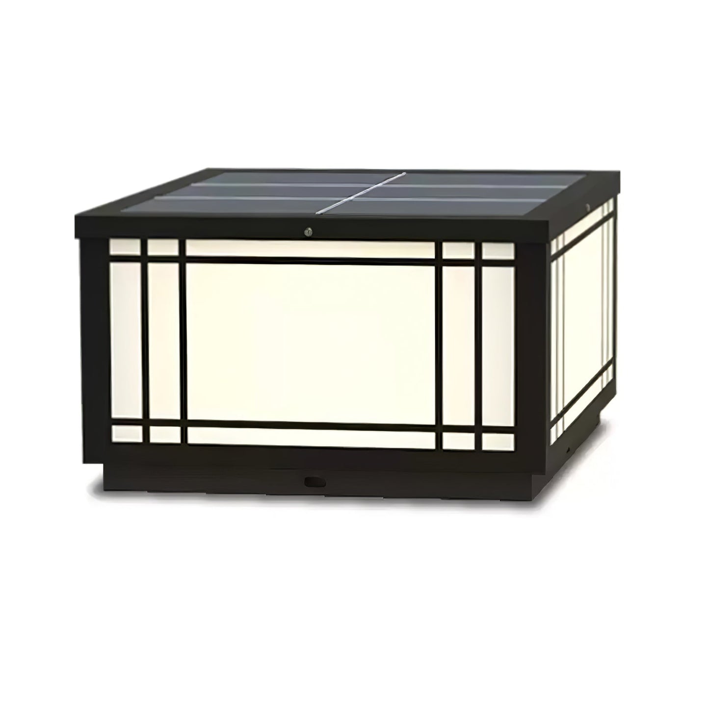 Harrison Solar Cube Garden light Outdoor Lamp
