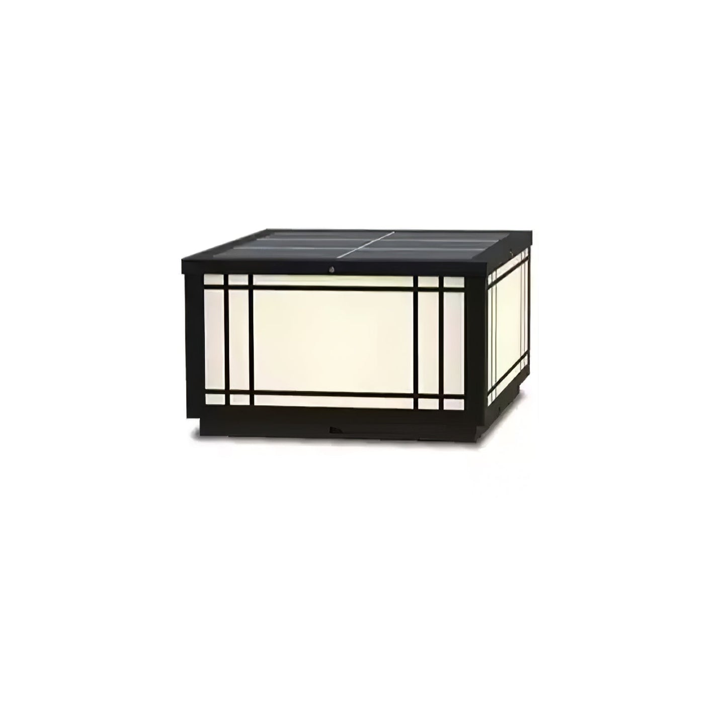 Harrison Solar Cube Garden light Outdoor Lamp