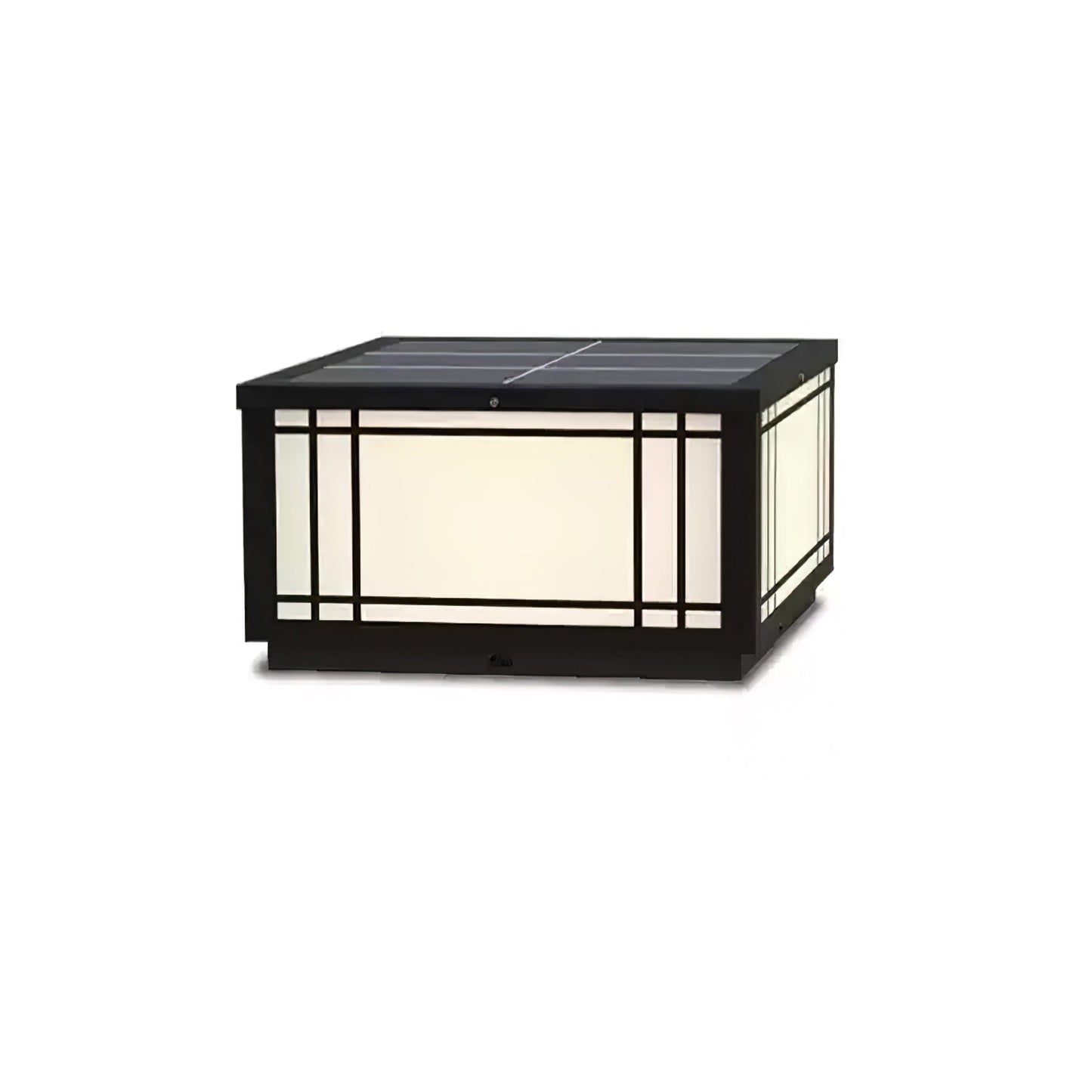 Harrison Solar Cube Garden light Outdoor Lamp