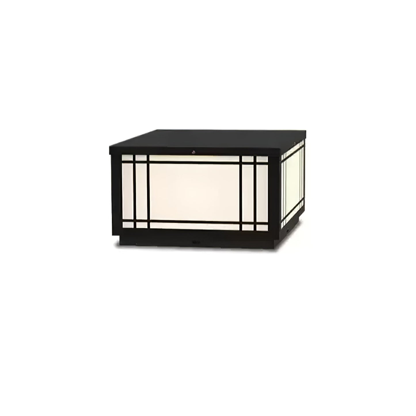 Harrison Solar Cube Garden light Outdoor Lamp