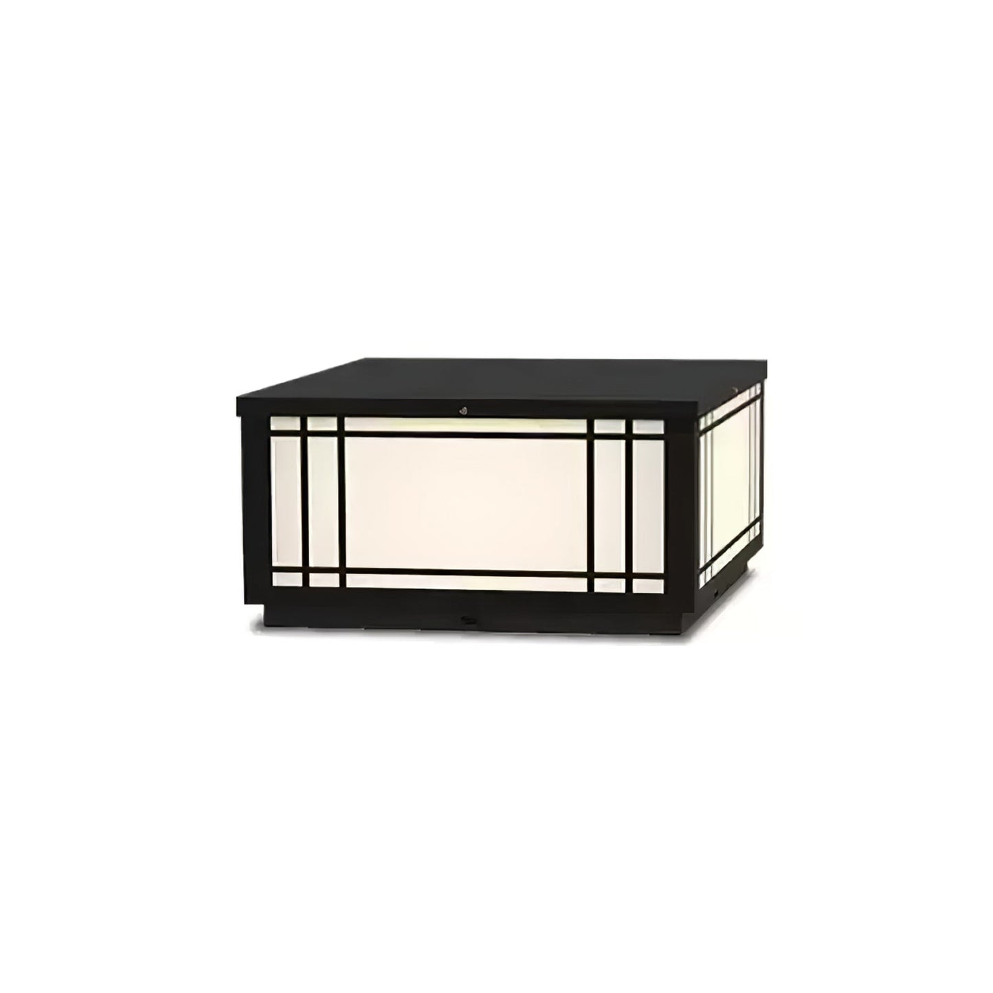 Harrison Solar Cube Garden light Outdoor Lamp