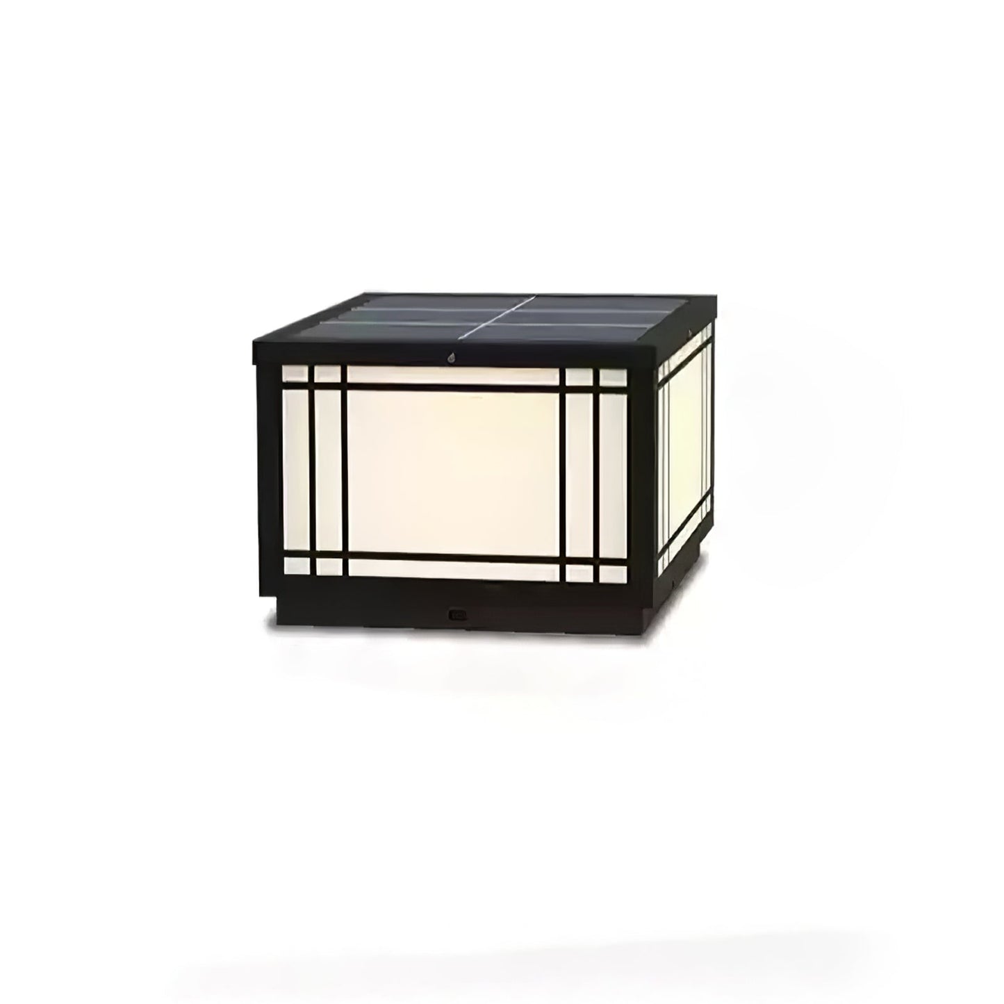 Harrison Solar Cube Garden light Outdoor Lamp