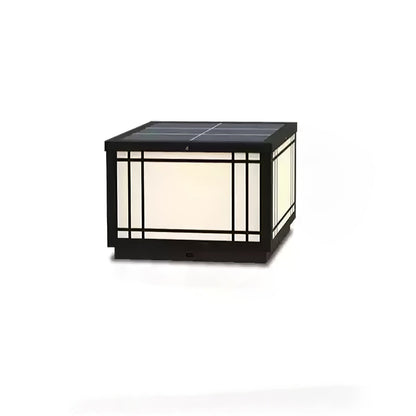 Harrison Solar Cube Garden light Outdoor Lamp