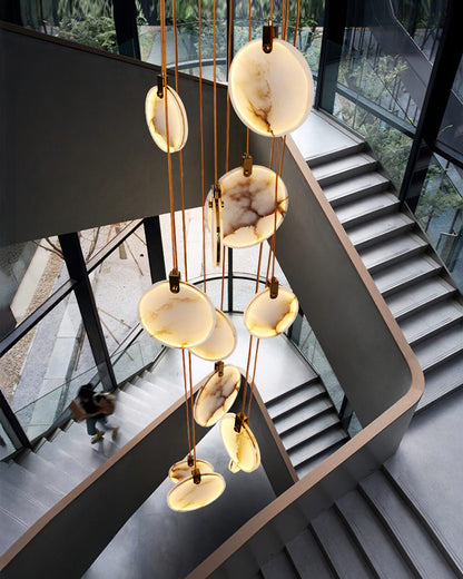 Harvest Alabaster Houselight Pendant Lamp