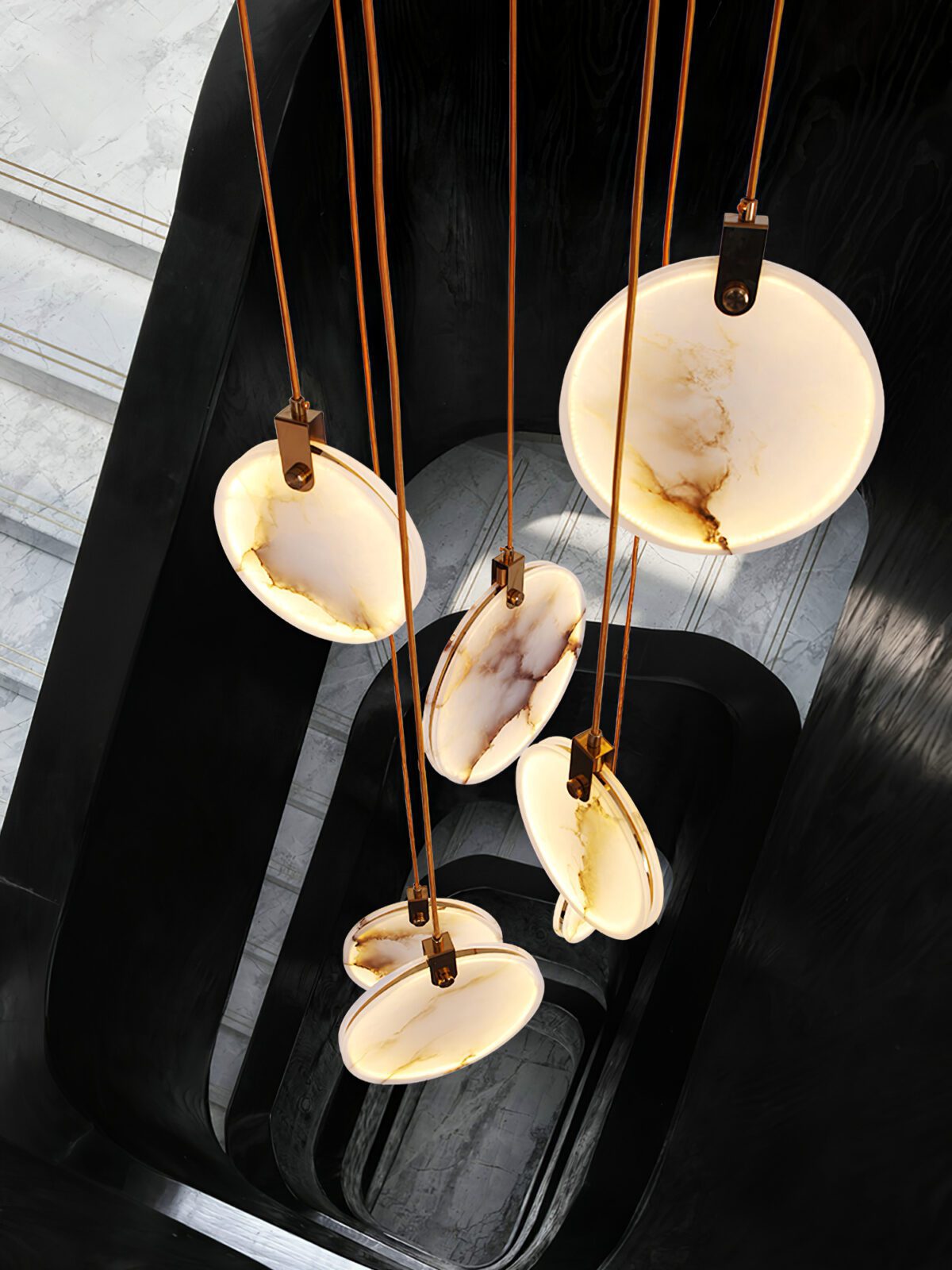 Harvest Alabaster Houselight Pendant Lamp