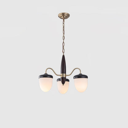 Hazelnut Branch Gasolier Chandelier