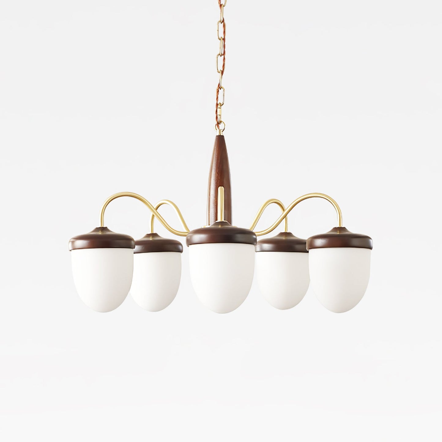 Hazelnut Branch Gasolier Chandelier