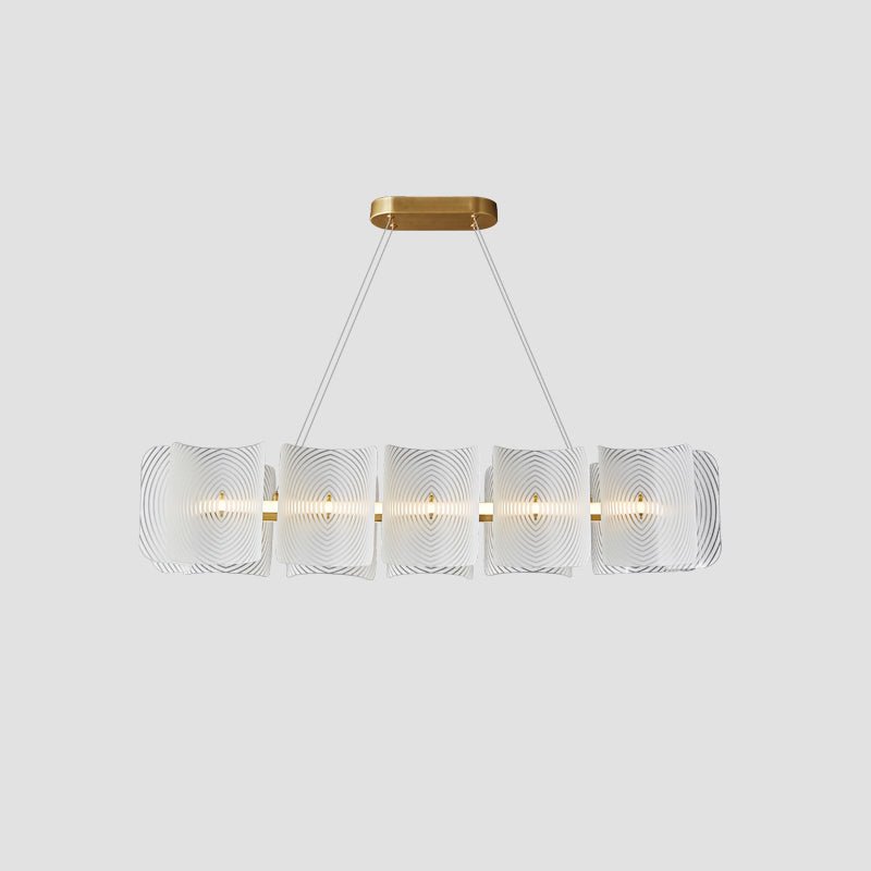 Helios Rectangle Hanging light Pendant Lamp