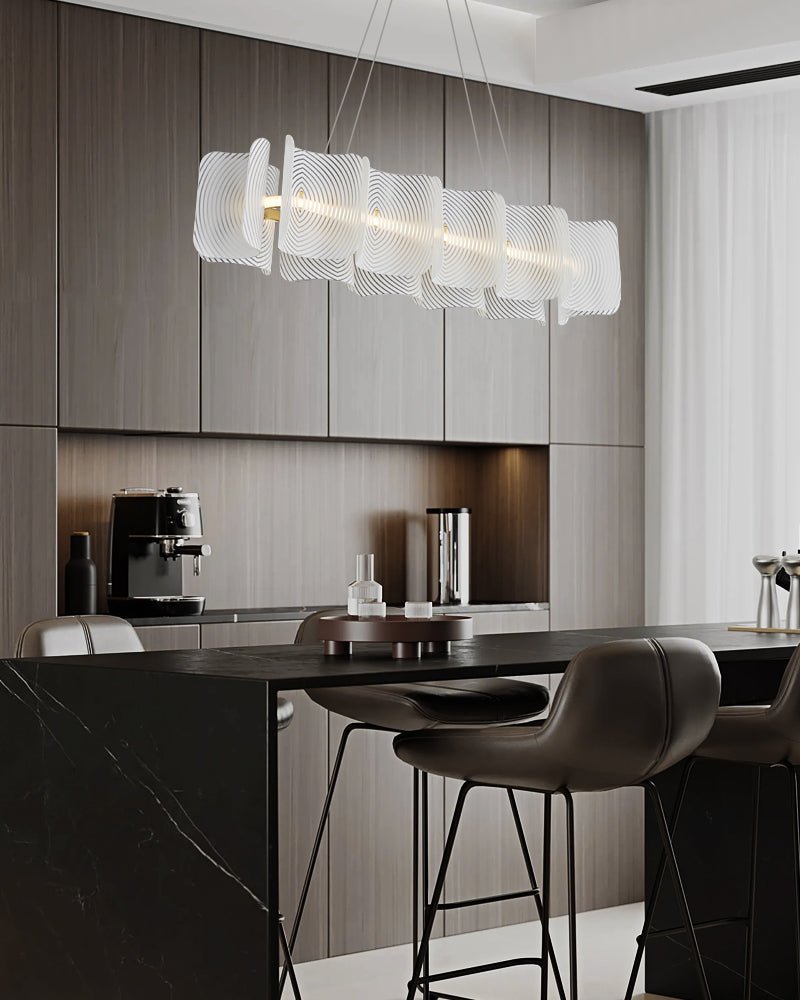 Helios Rectangle Hanging light Pendant Lamp