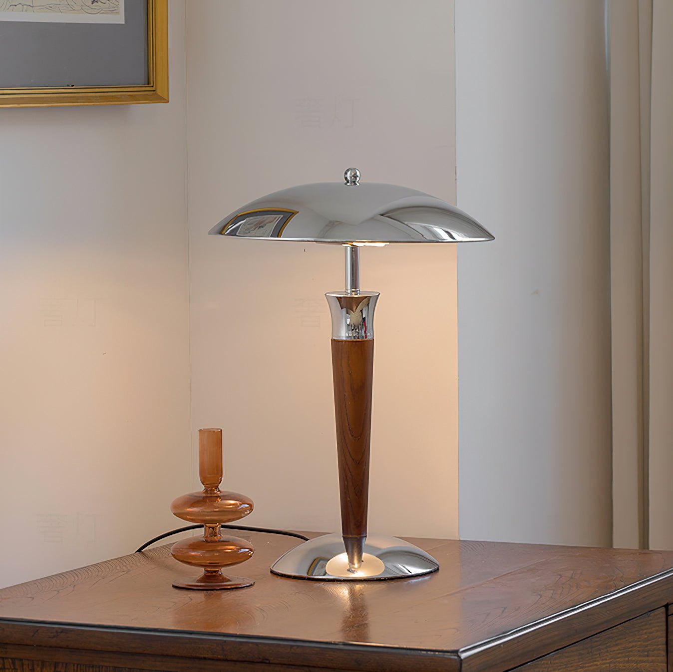 Helmet Torchiere Lamp Floor Lamp