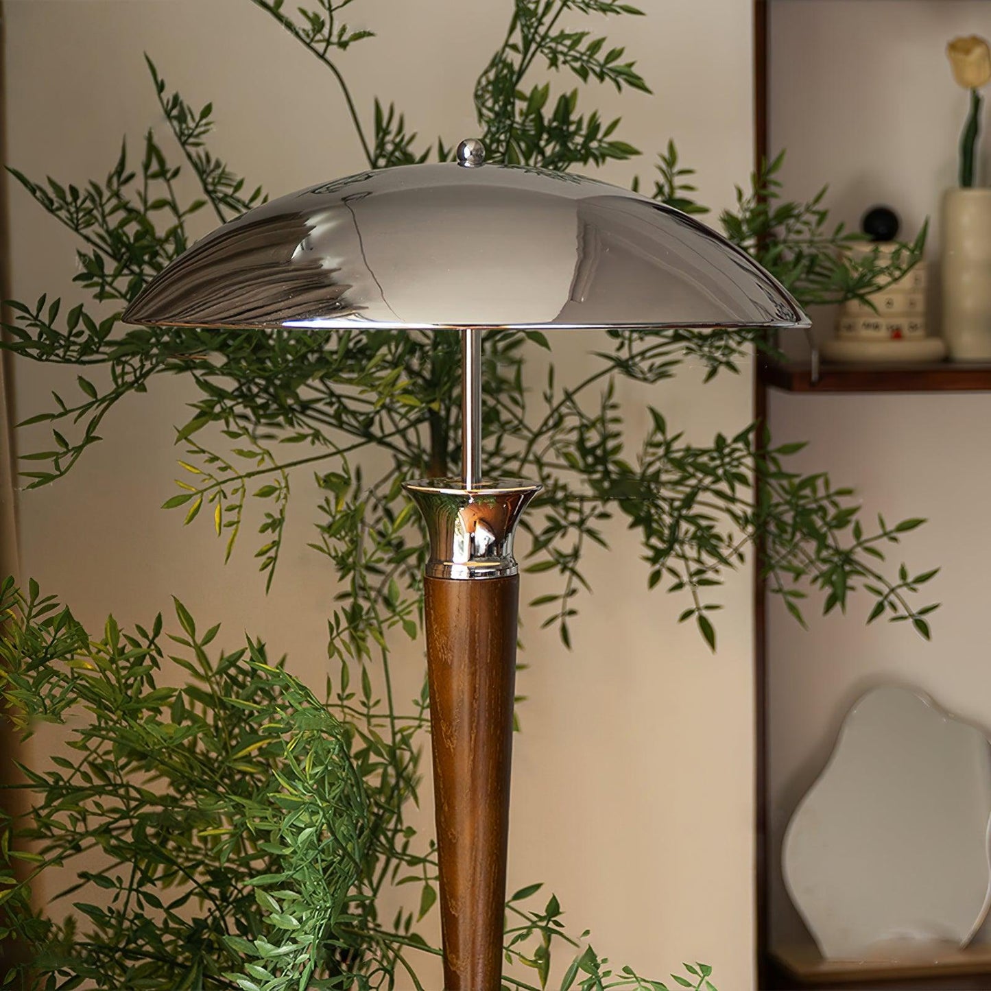 Helmet Torchiere Lamp Floor Lamp