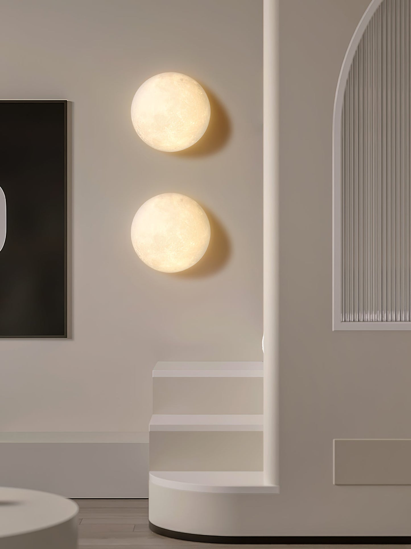 Moon 3D Bracket light Wall Lamp