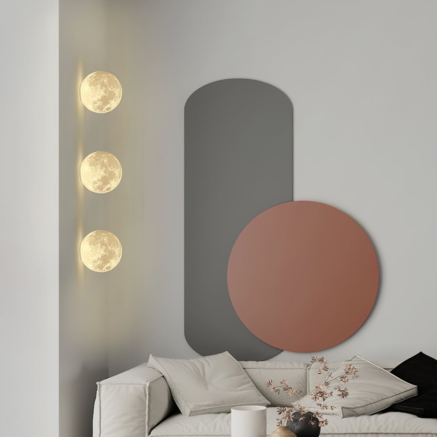 Moon 3D Bracket light Wall Lamp