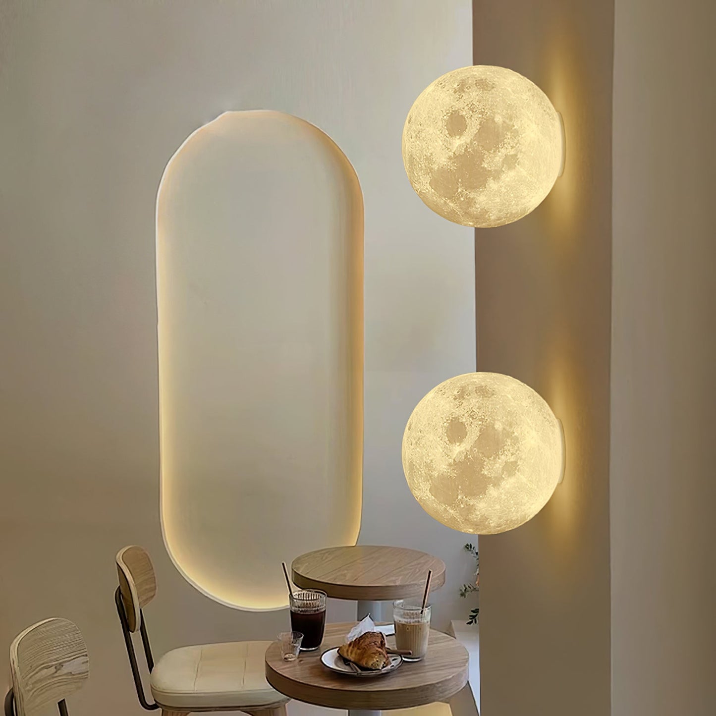 Moon 3D Bracket light Wall Lamp