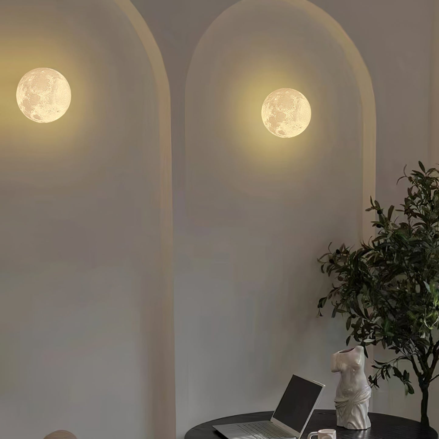 Moon 3D Bracket light Wall Lamp