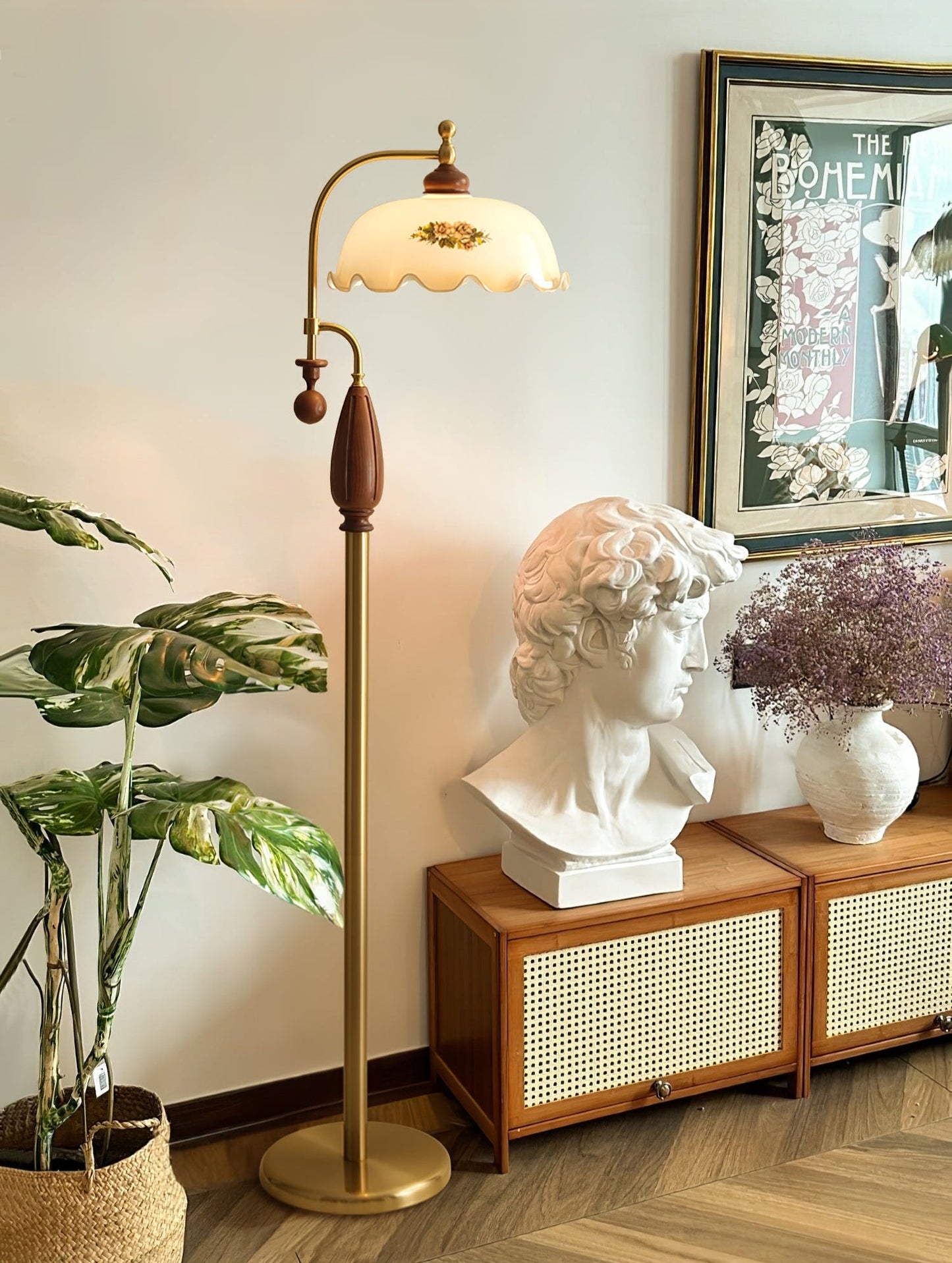 Heritage Bloom Floor Lamp