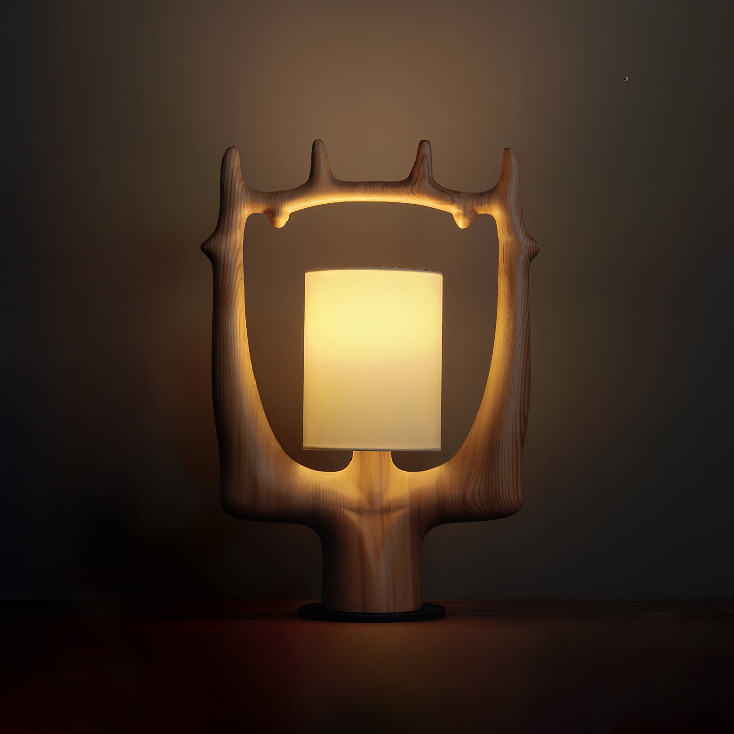 Antler Ring Table Lamp