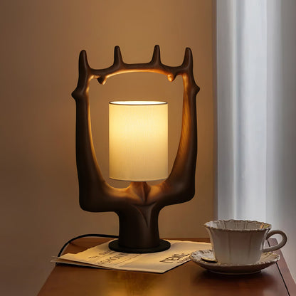 Antler Ring Table Lamp