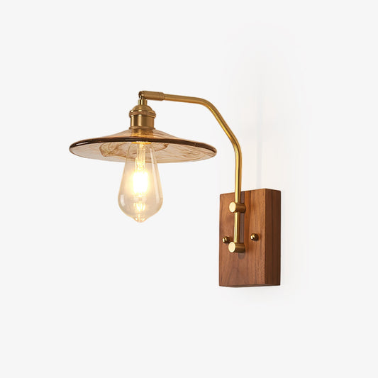 Heritage Walnut Wall sconce Wall Lamp