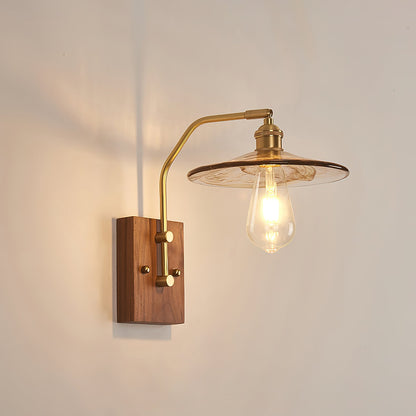 Heritage Walnut Wall sconce Wall Lamp