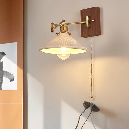 Heritage Walnut Wall sconce Wall Lamp