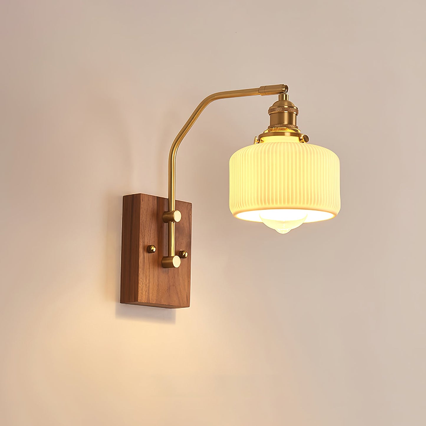 Heritage Walnut Wall sconce Wall Lamp