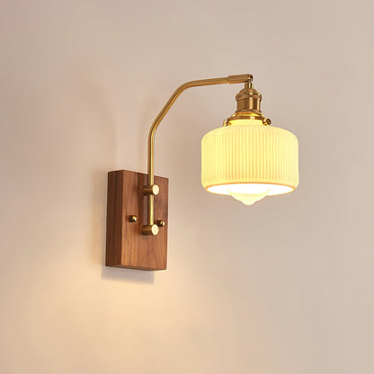 Heritage Walnut Wall sconce Wall Lamp