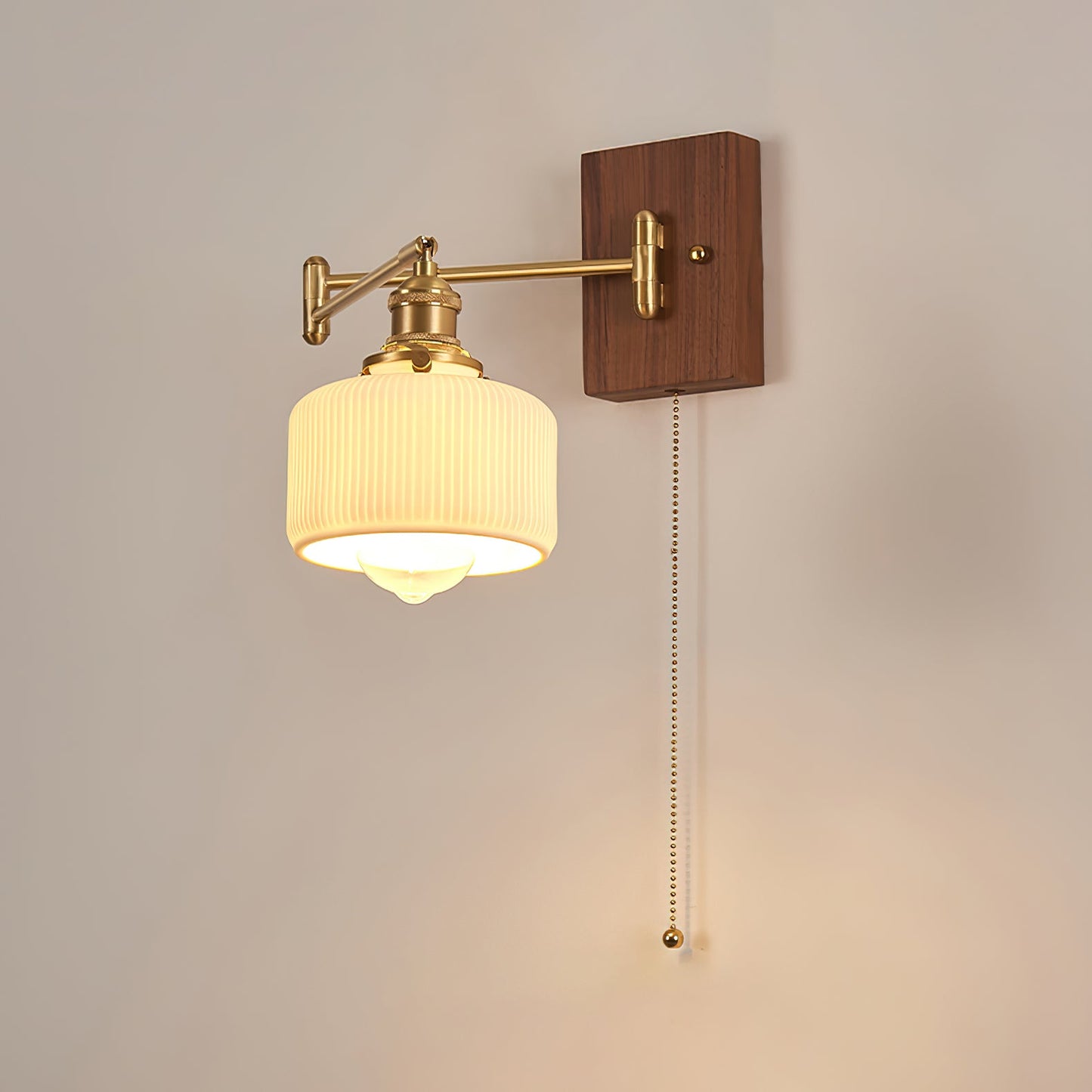 Heritage Walnut Wall sconce Wall Lamp