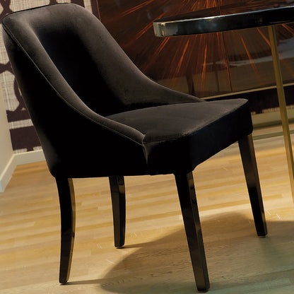 High End Designer Velvet Dining Chair