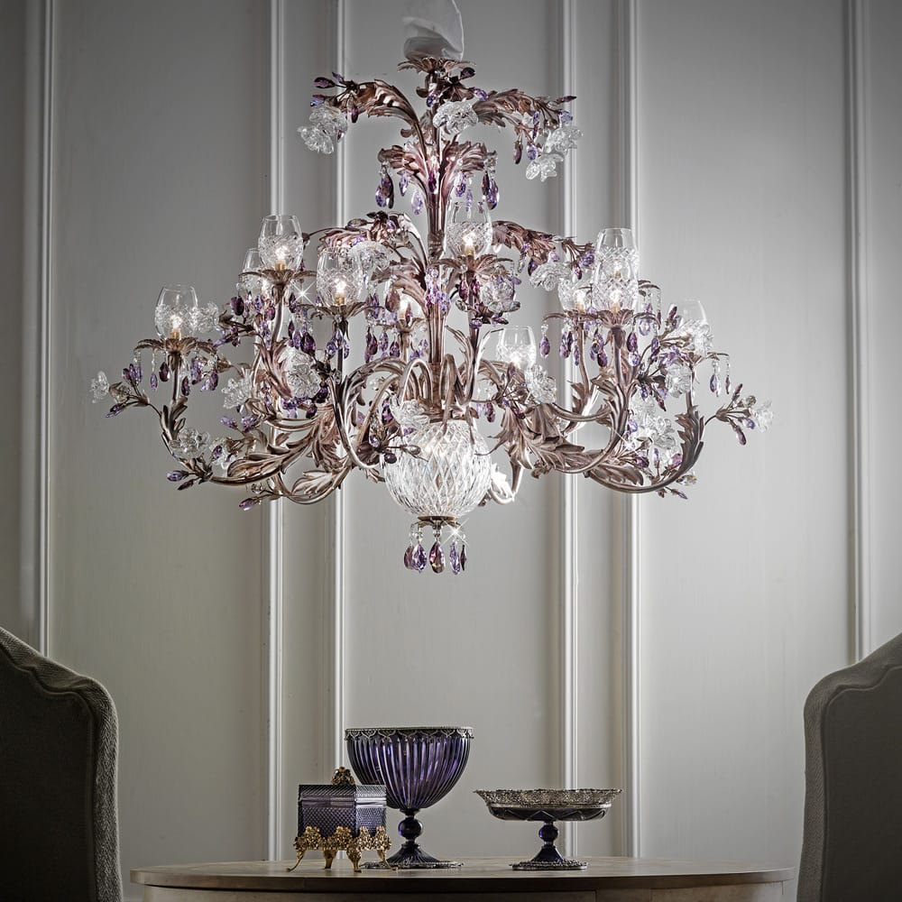 High End Italian Crystal Chandelier