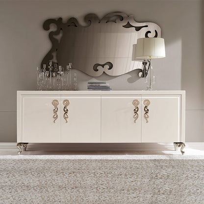 High End Italian Designer Mother of Pearl Sideboard