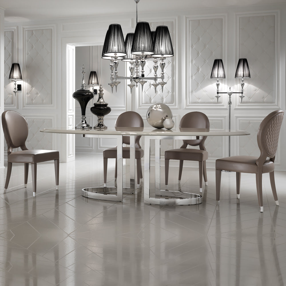 High End Oval Designer Dining Table