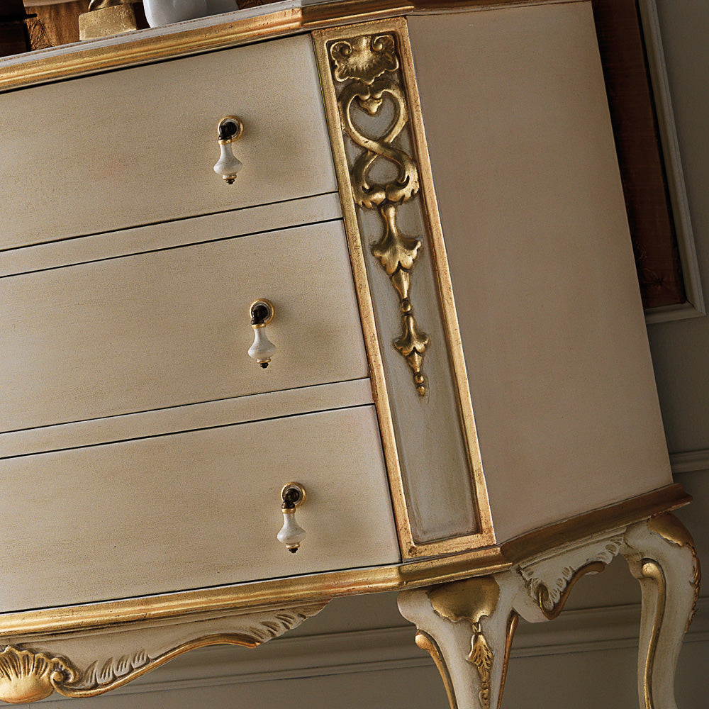 High End Rococo Chest of Drawers