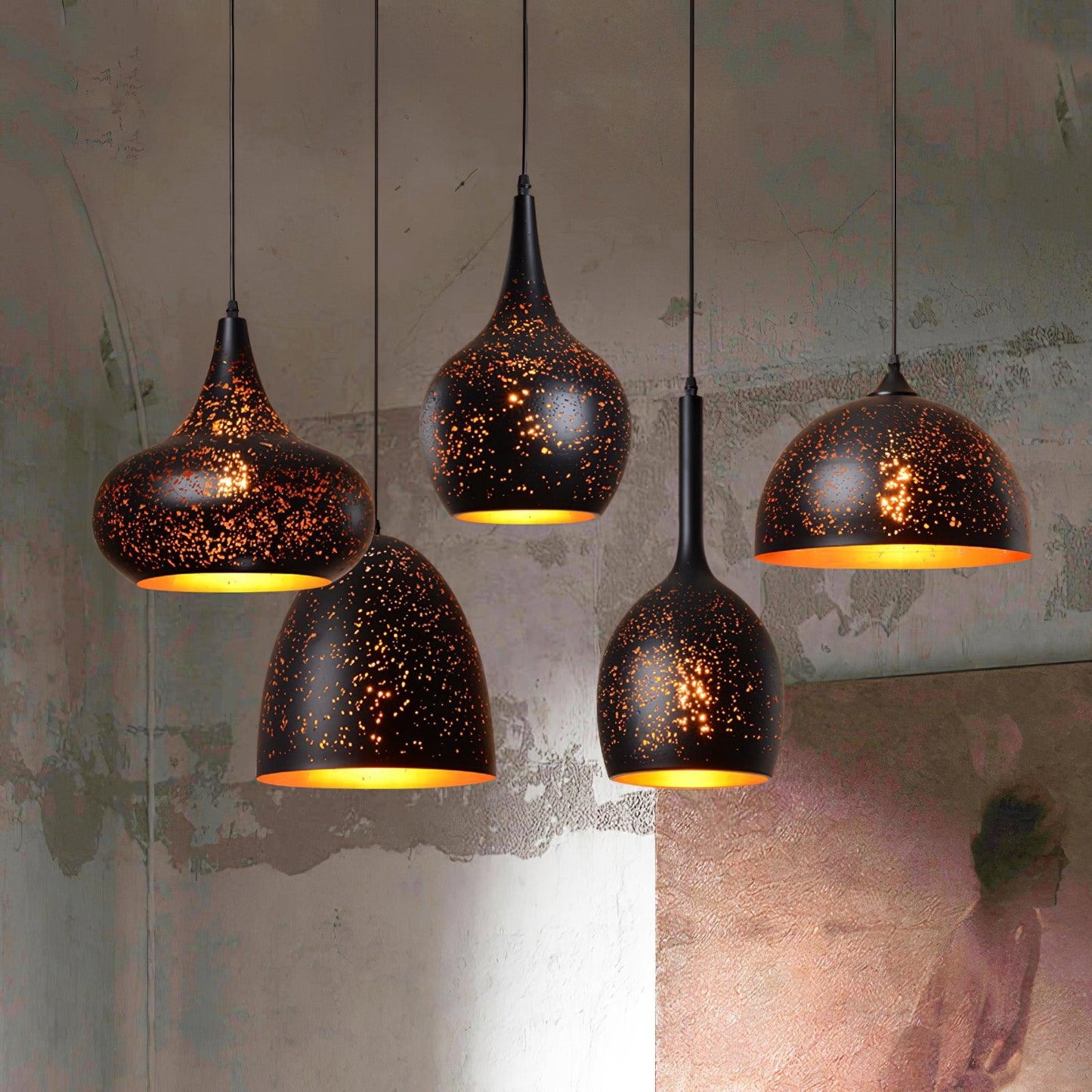 Hollow Industrial Pendant Lamp