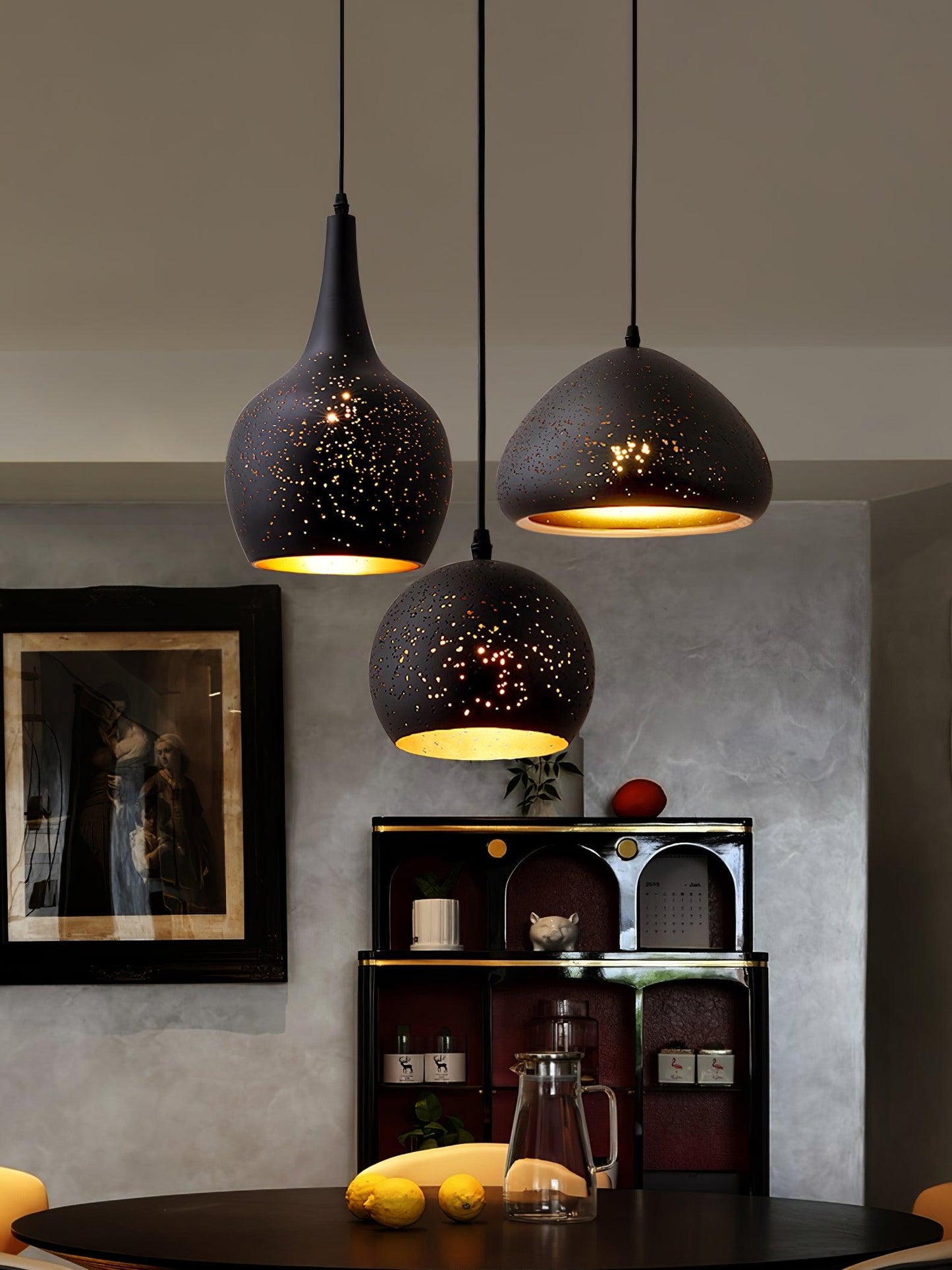 Hollow Industrial Pendant Lamp