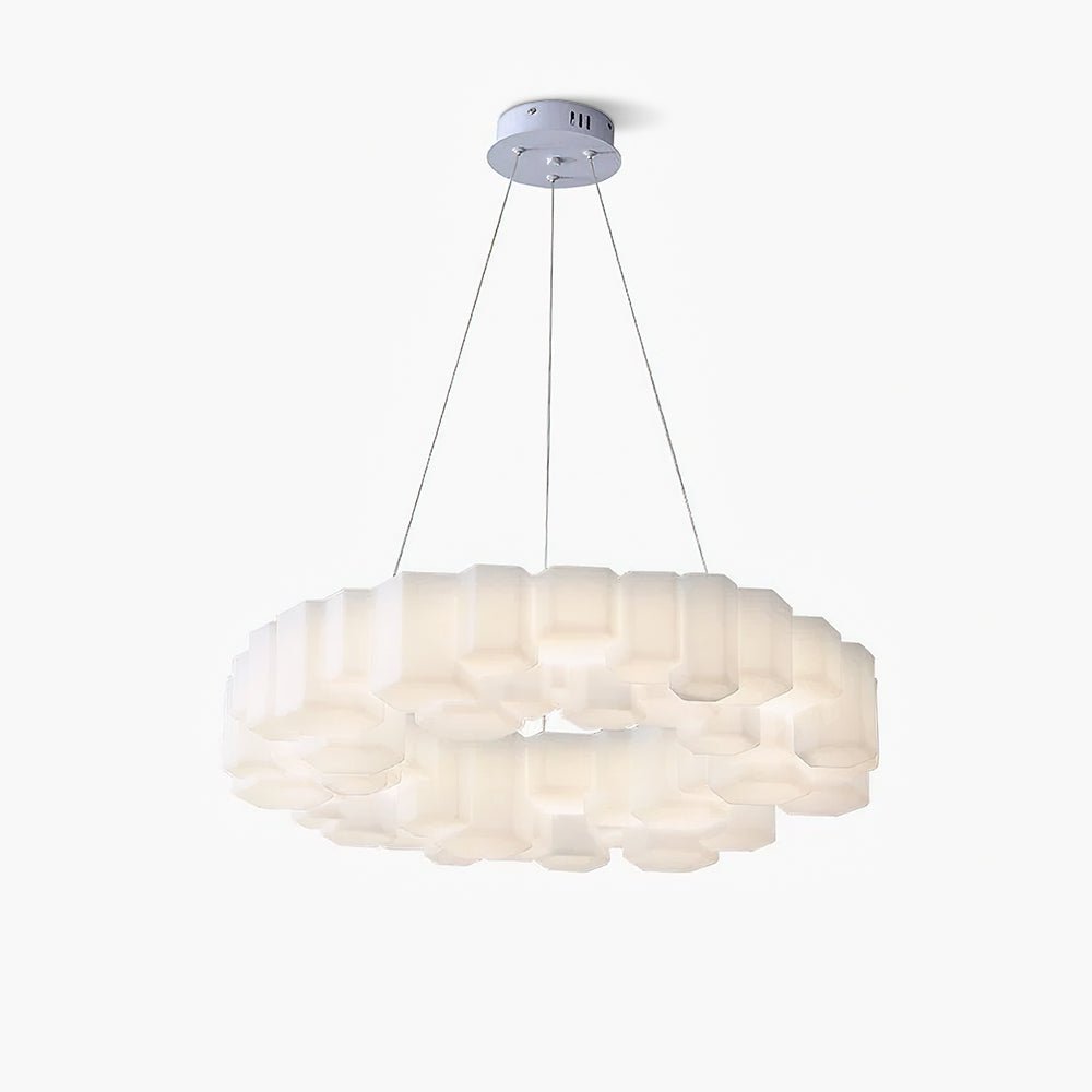 Honeycomb Gasolier Chandelier